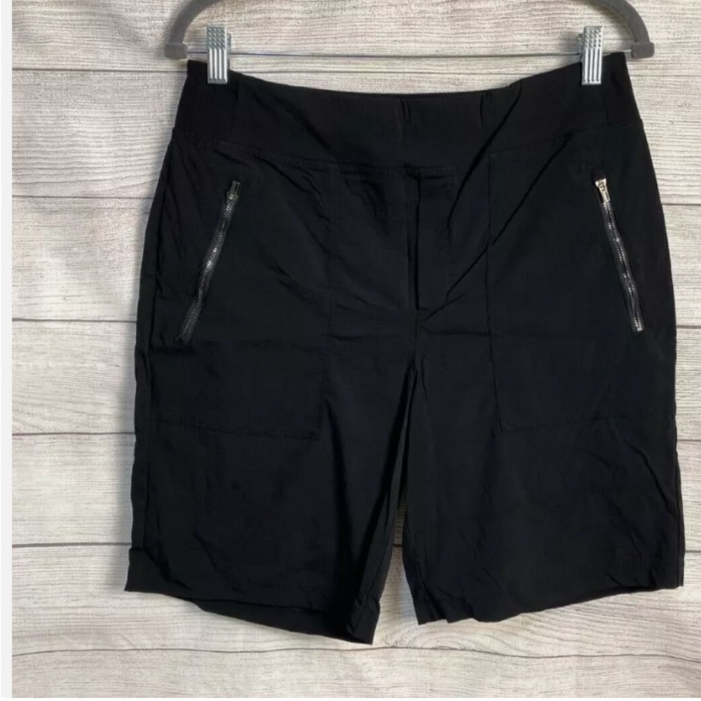 Athleta Trekkke Bermuda Black Shorts Sz 10